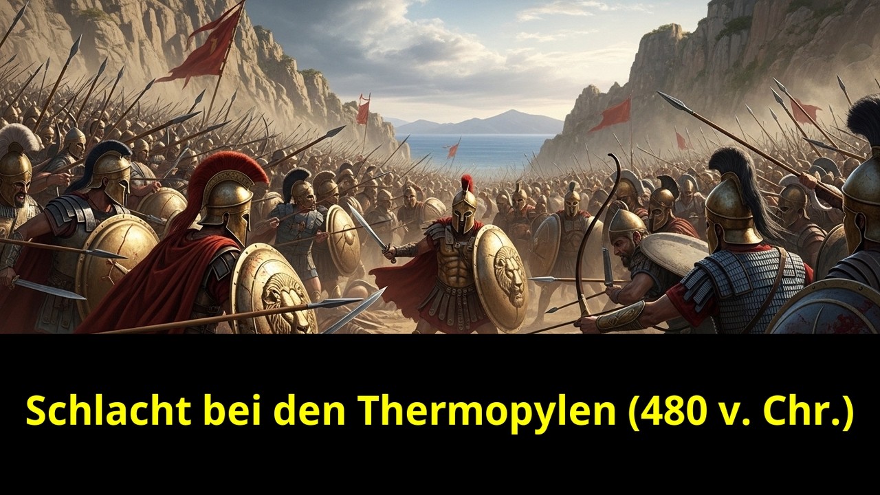 Schlacht bei den Thermopylen 480 v  Chr