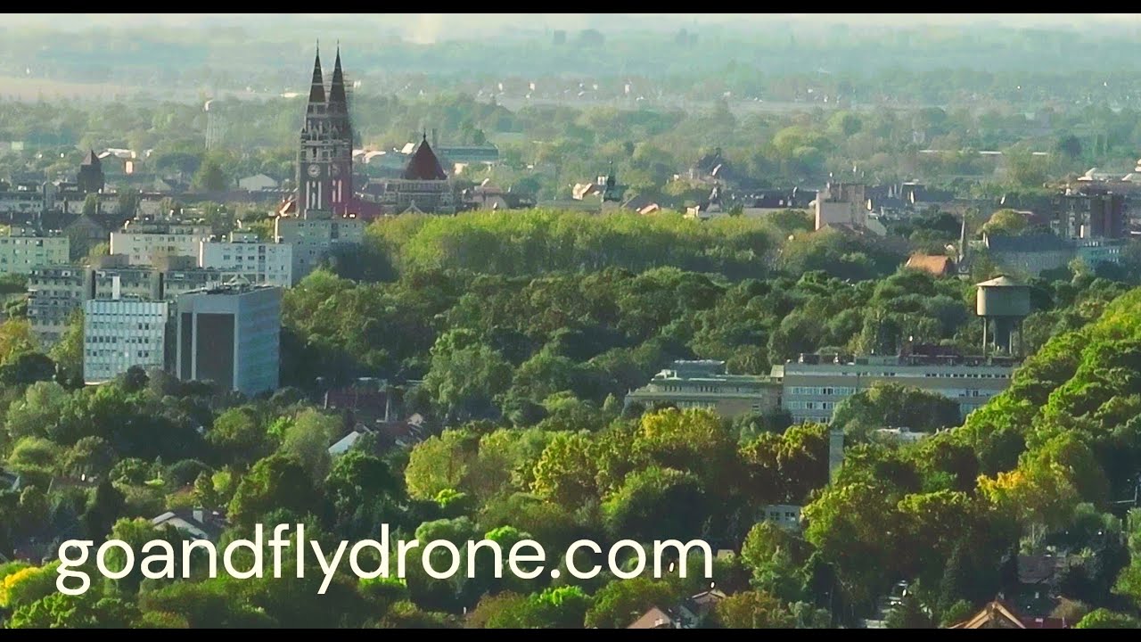 Szeged (Újszeged) határában - drónfelvétel 2023.10.02. - Go & Fly Drone