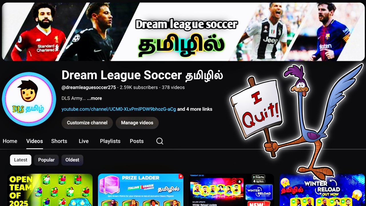 😢 DLS 26 யூடியூப் சேனல் ஸ்டாப்! நான் Quit பண்ணிட்டேன்? Final Live! 💔
