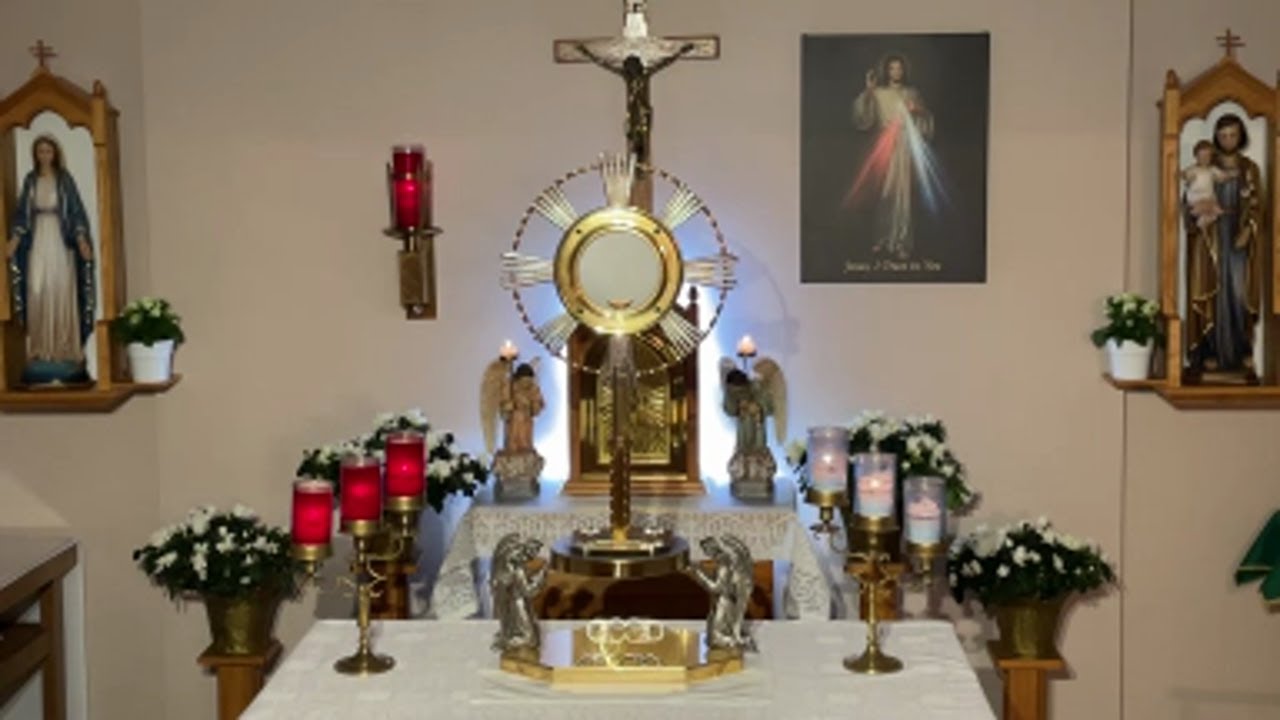 LIVE Eucharistic Adoration - Sisters of Divine Mercy