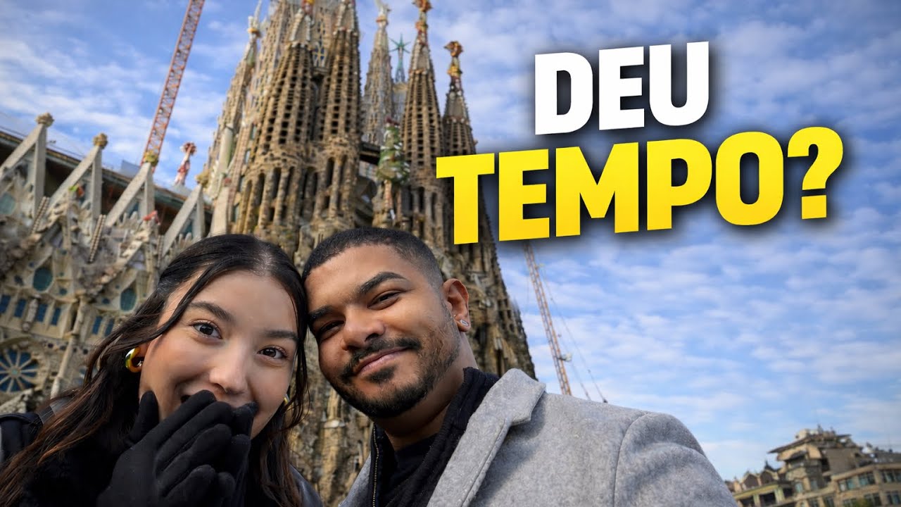Barcelona em 1 dia: vale a pena? 🇪🇸 | VLOG