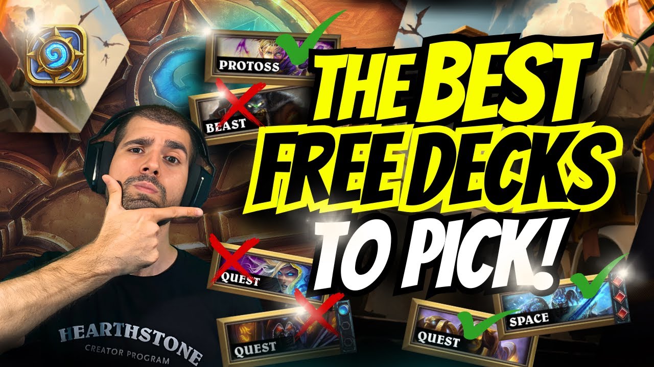 🎁 NEW FREE META DECKS in Hearthstone! Which One Should YOU Pick? 🃏🔥