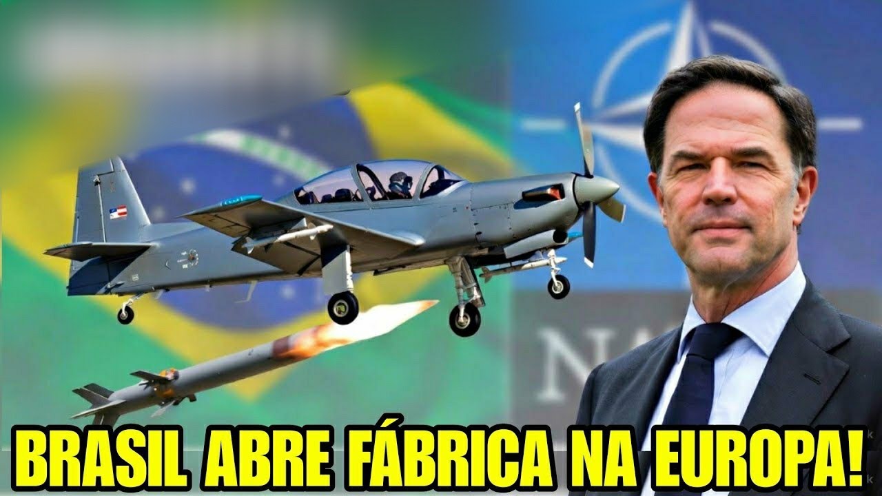 NINGU&Eacute;M PARA O BRASIL! NOVA F&Aacute;BRICA DA EMBRAER NA OTAN