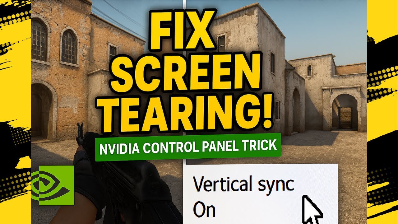How to INSTANTLY Fix Screen Tearing Without FPS Loss?