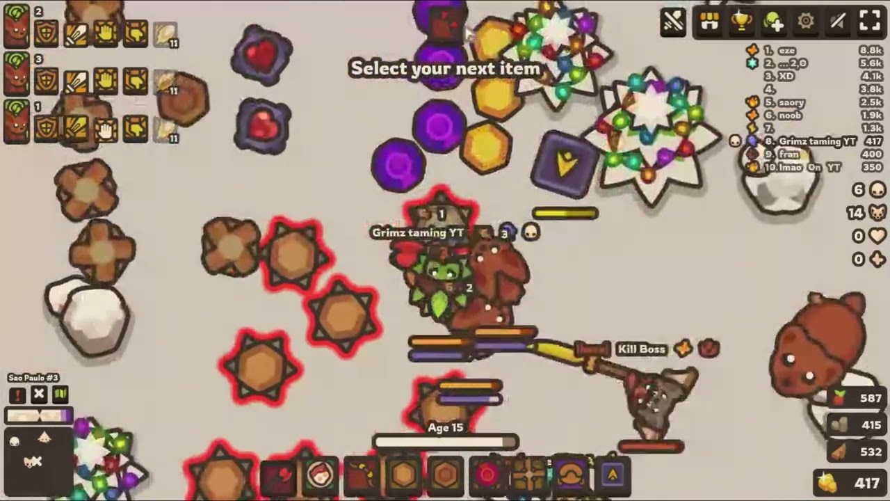 [Taming.io] Rabbit insta kills and Gapple code!