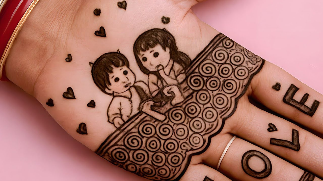 New stylish mehndi design 2025 🌿| couple mehndi design 🌿| simple mehndi design 2025🌿@PriyankaMukesh0