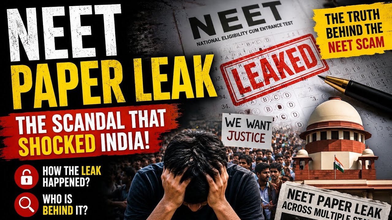 NEET Paper Leak Scandal Explained