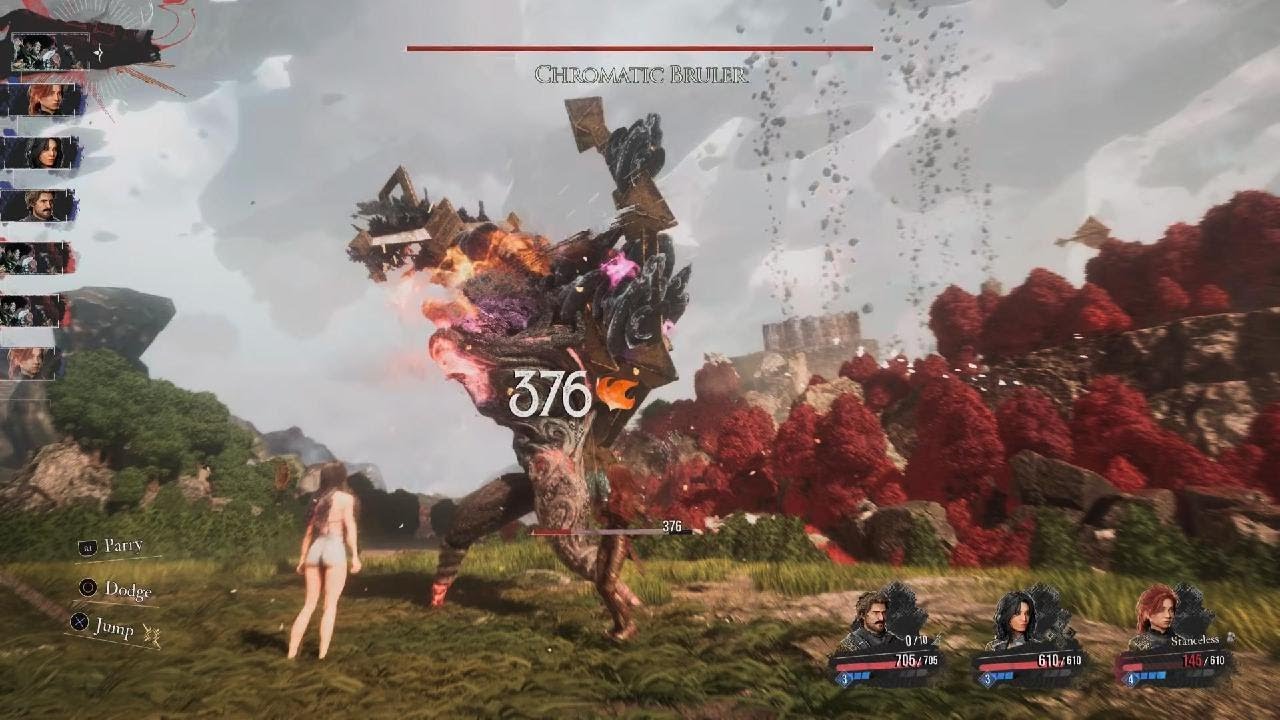 Clair Obscur: Expedition 33 parry boss test 2