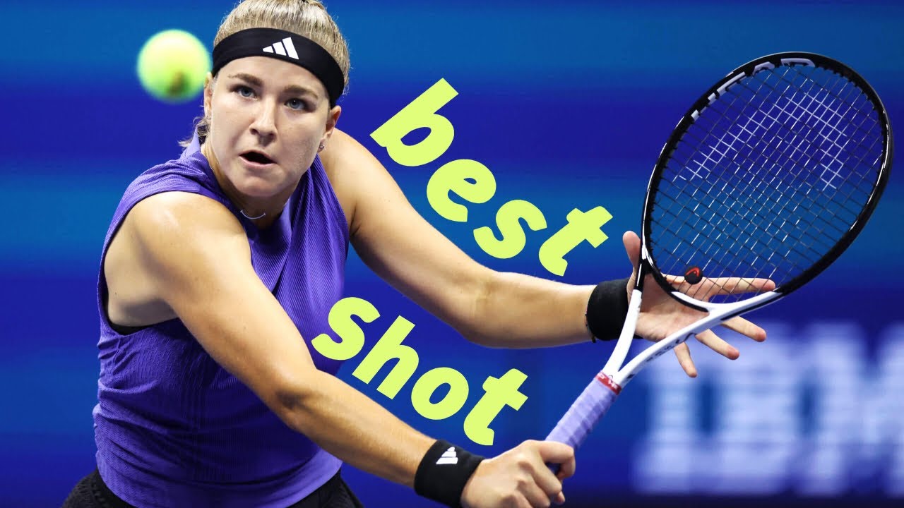 Karolina Muchova is the MOST Entertaining Player!! (BEST SHOT)