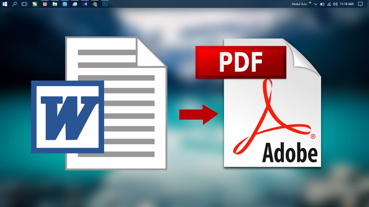 Cara Mengubah File Berformat Doc Menjadi Pdf - [  Tutorial Indonesia ]