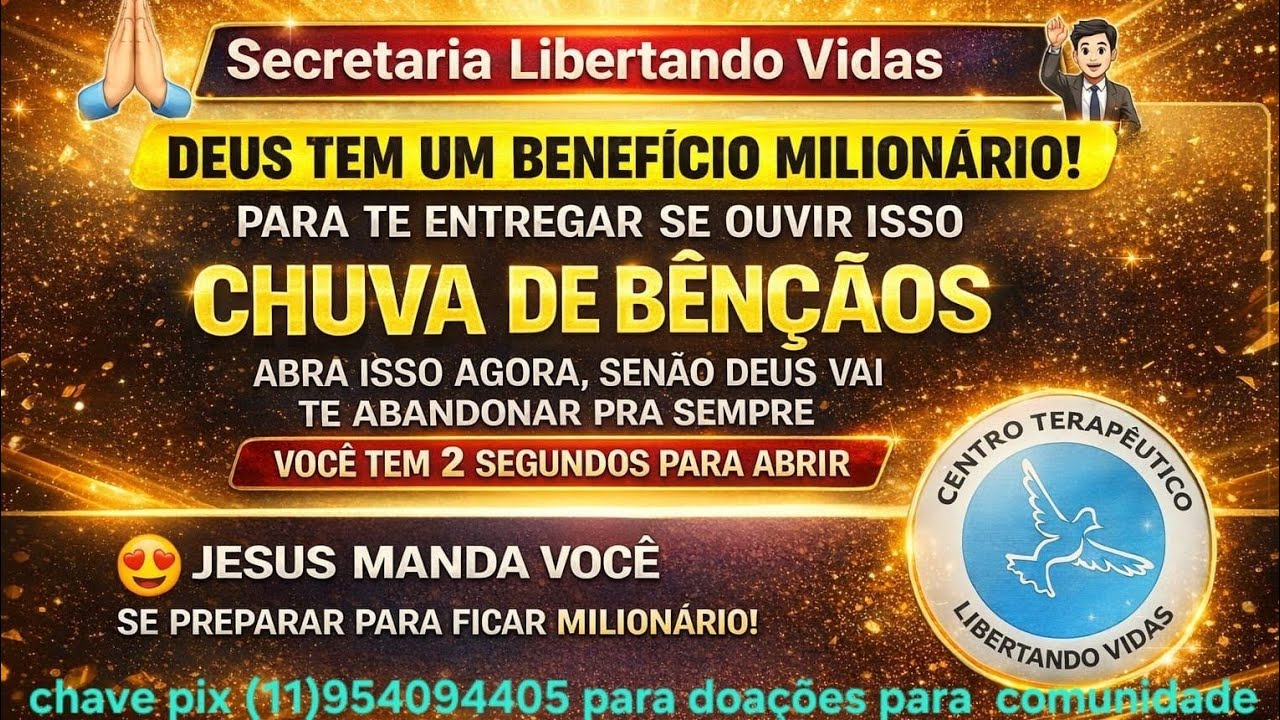 Centro Terapêutico Libertando Vidas está ao vivo!