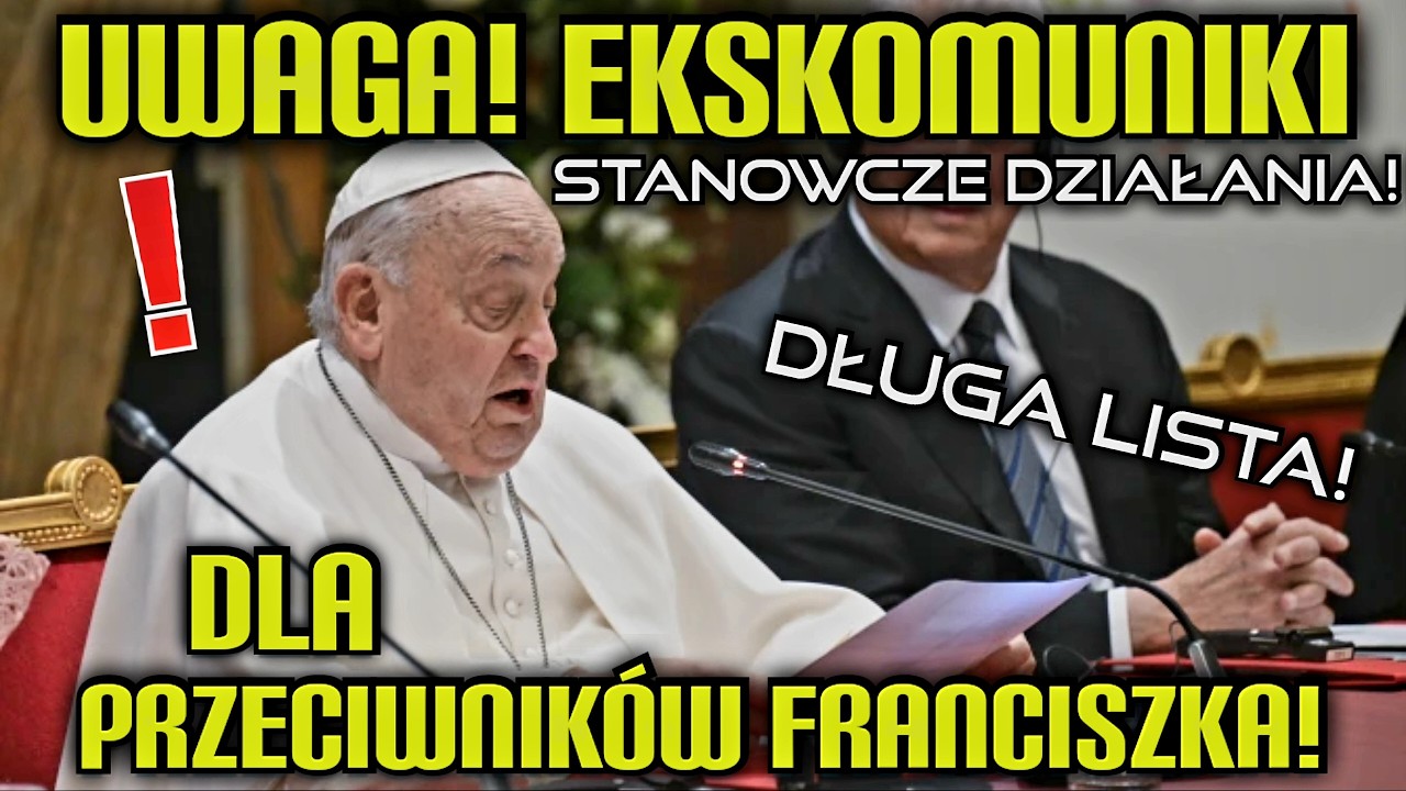 Wiadomości Katolickie 05.02.25 Ekskomunika papież Franciszek jezuici Kości&oacute;ł#mszatrydencka #tradycja