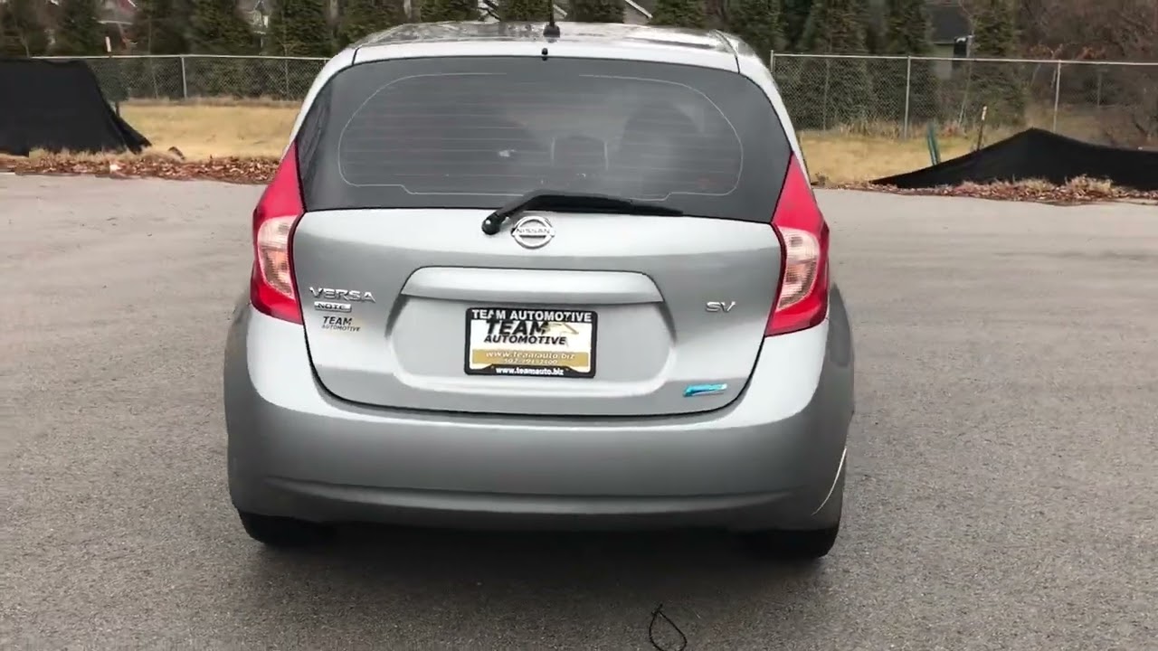 @ team automotive Hatchback  2015 Nissan Versa Note  SV