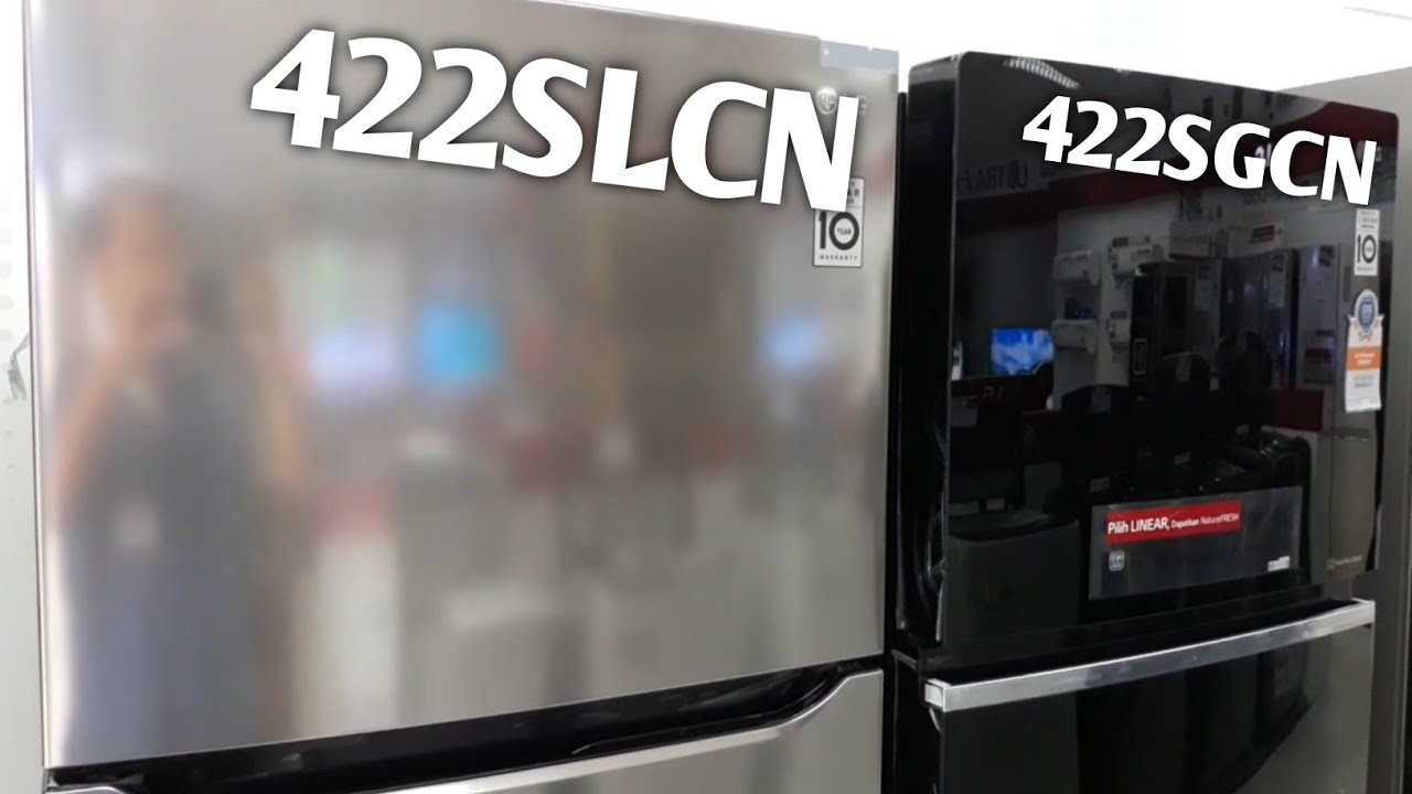 Review Kulkas LG 422SGCN & 422SLCN 2 Pintu Inverter 416 Liter Penyimpanan Besar