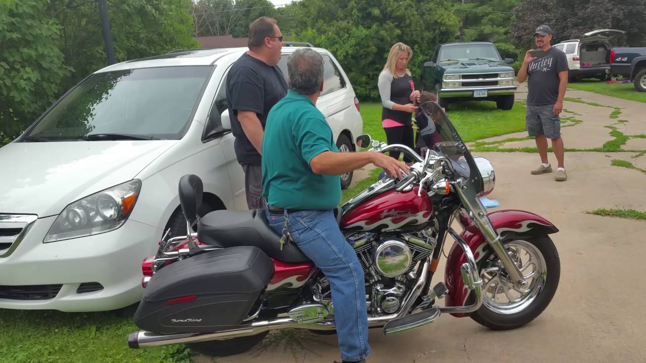 My Dad's first Harley-Davidson