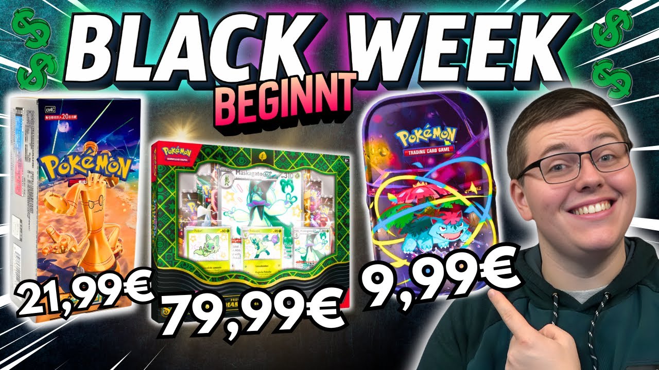 BLACK-WEEK Startet - die BESTEN Pok&eacute;mon Angebote in der &Uuml;bersicht | Pok&eacute;Dealz