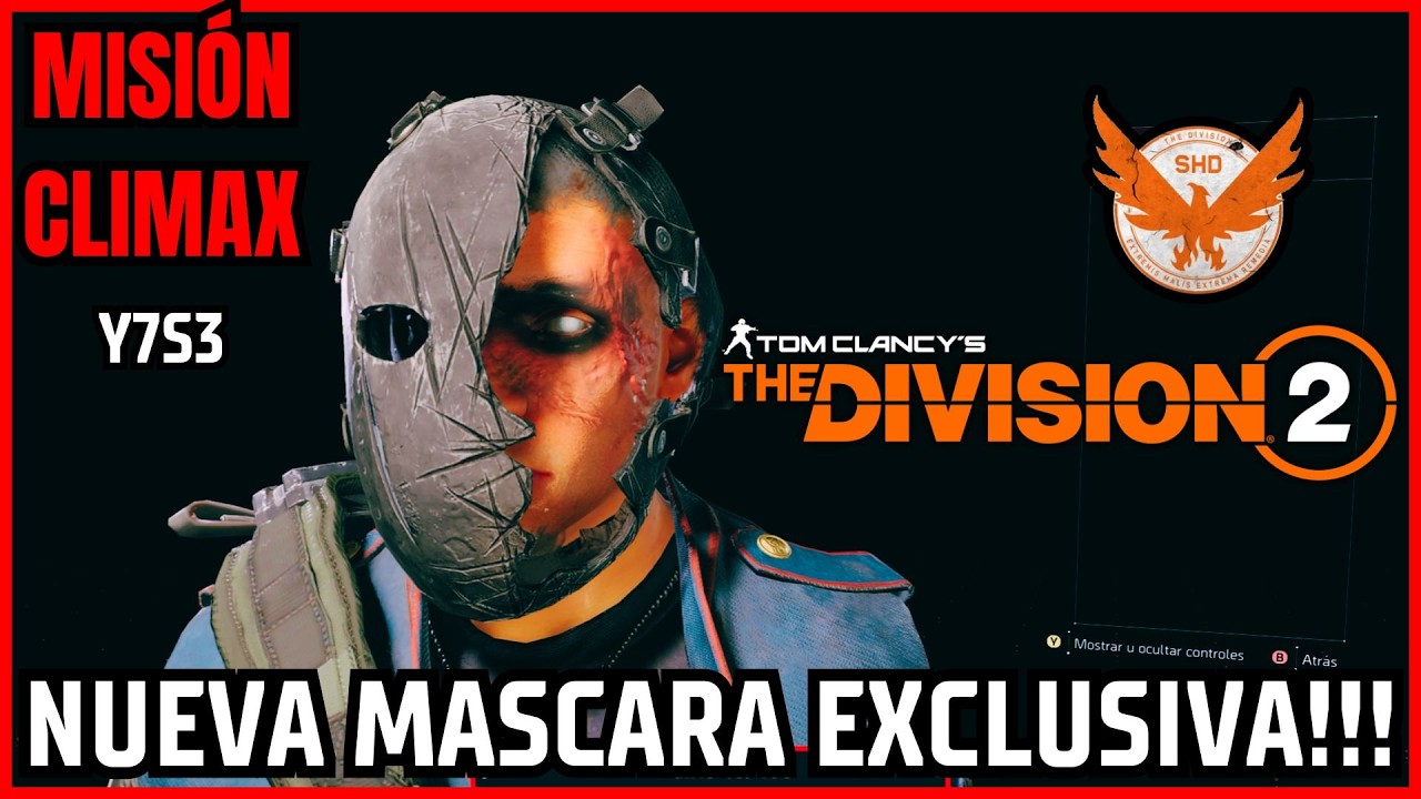 THE DIVISION 2 | NUEVA MASCARA SECRETA DE CAZADOR | Y7S3 MOTIN MISIÓN CLIMAX