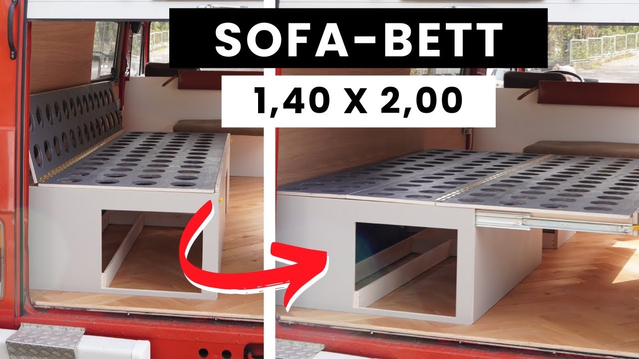 Dieses 2-in-1 Bett passt in JEDEN Campervan!