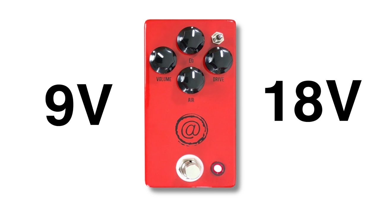 9v vs 18v Power JHS Andy the AT (Andy Timmons)