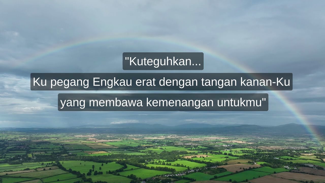 Janganlah Takut (Yesaya 41: 8-13)