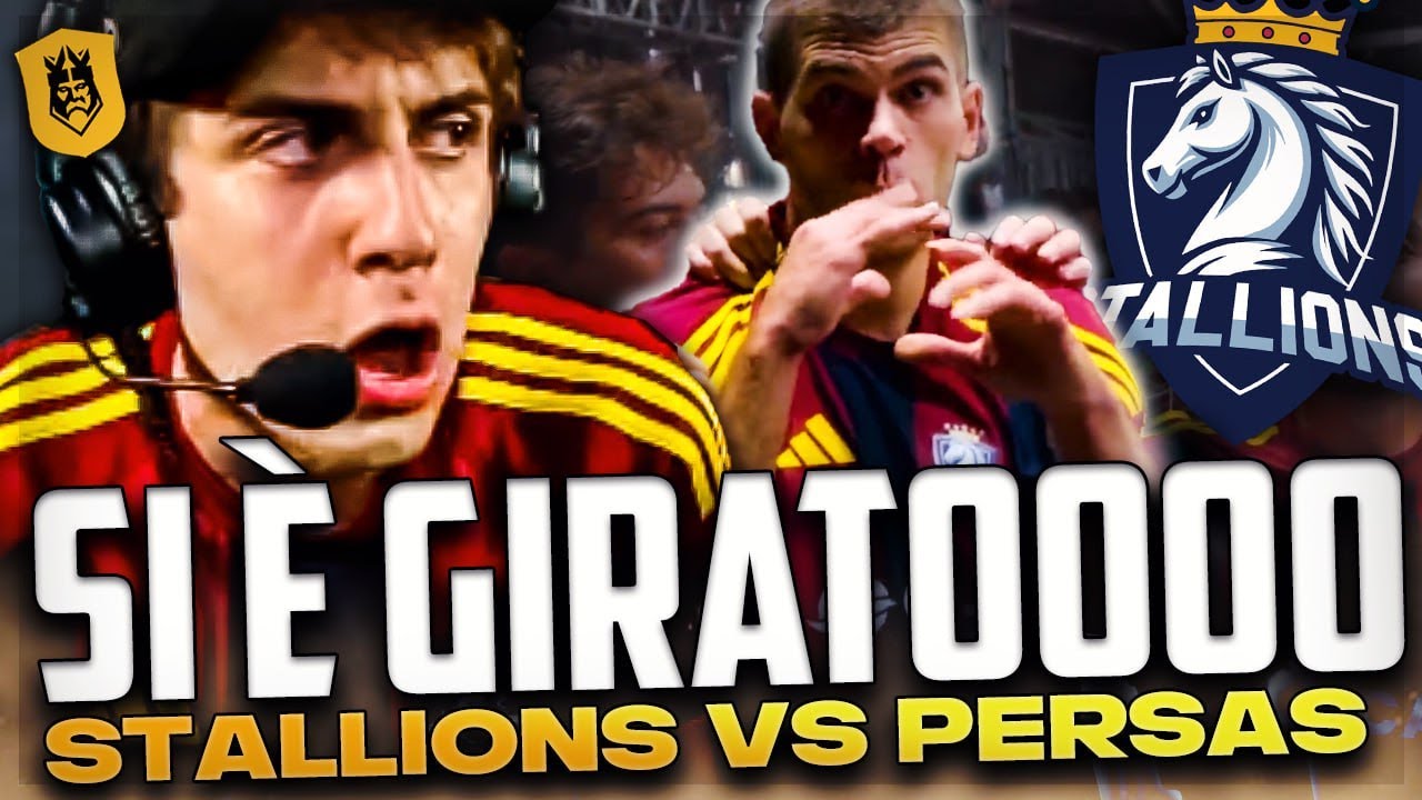 SI VOLA AGLI OTTAVI DI FINALE della KINGS WORLD CUP | LAST CHANCE Stallions vs Persas - 3° Match