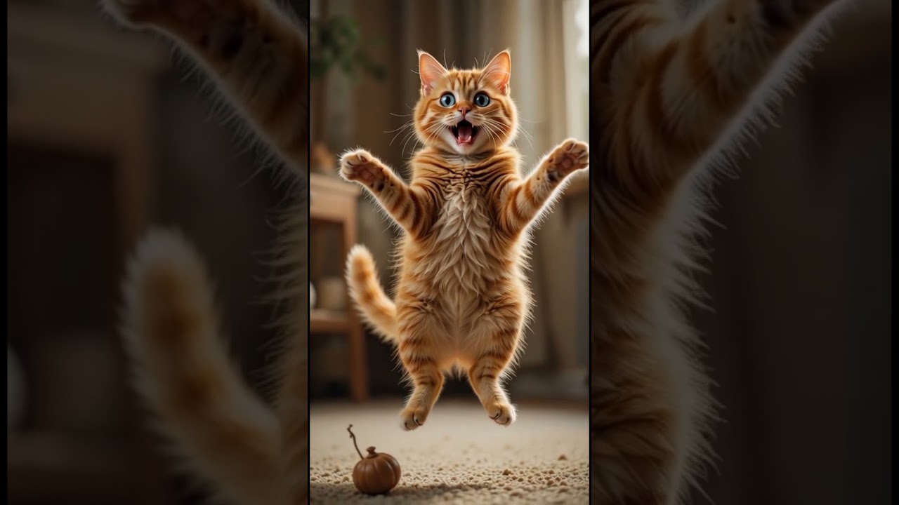 This Orange Cat Got OFFENDED by a Toy 🧸🐈