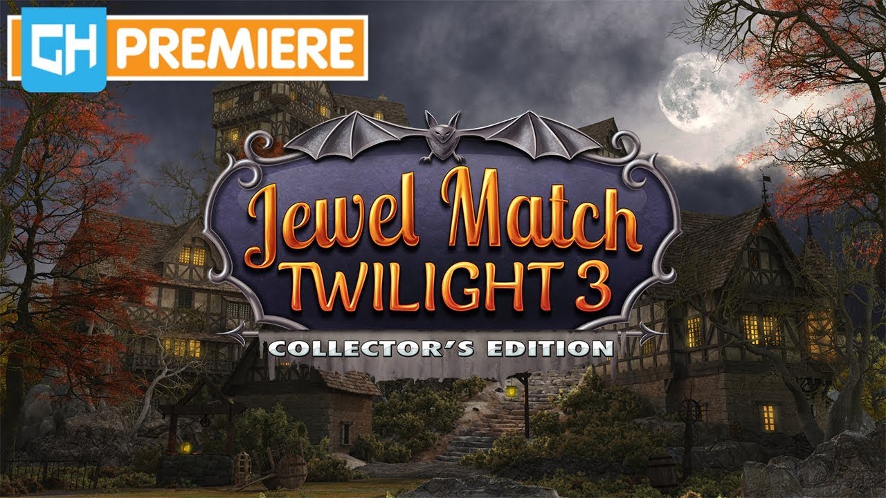 A Halloween Gem! Jewel Match Twilight 3 Collector's Edition | GameHouse Premiere Exclusive Trailer