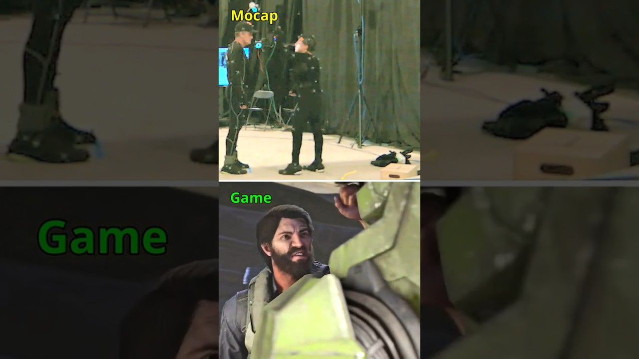 Halo Infinite Pilot Cutscene - Mocap vs In Game