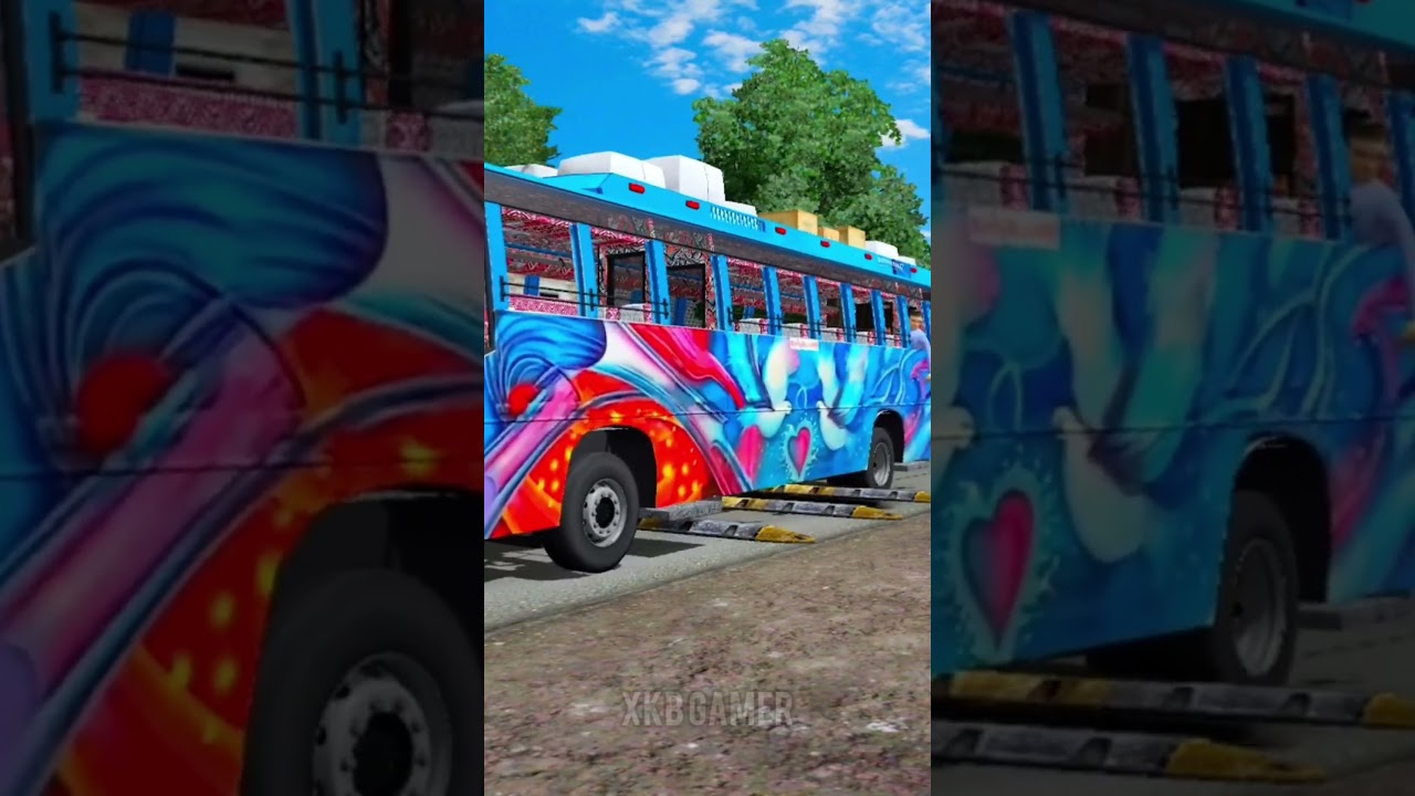 Game Link in About Section - Kerala Bus On Massive Speedbraker 🥰🥰 #shorts