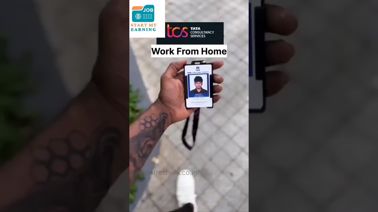 TCS work from home -Apply from official websiteGet daily updates at Start My Earning ... #education