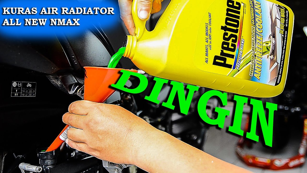 Service Sendiri diRumah All New Nmax Part 2 | Tutorial Kuras Air Radiator & Ganti Busi New Nmax