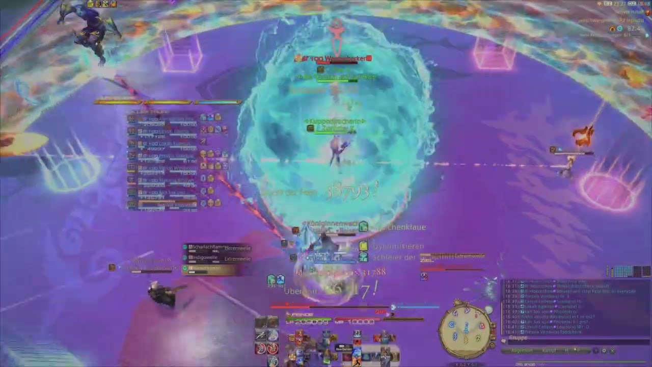 Final Fantasy 14 - M10S Red Hot/Deep Blue (First Clear)