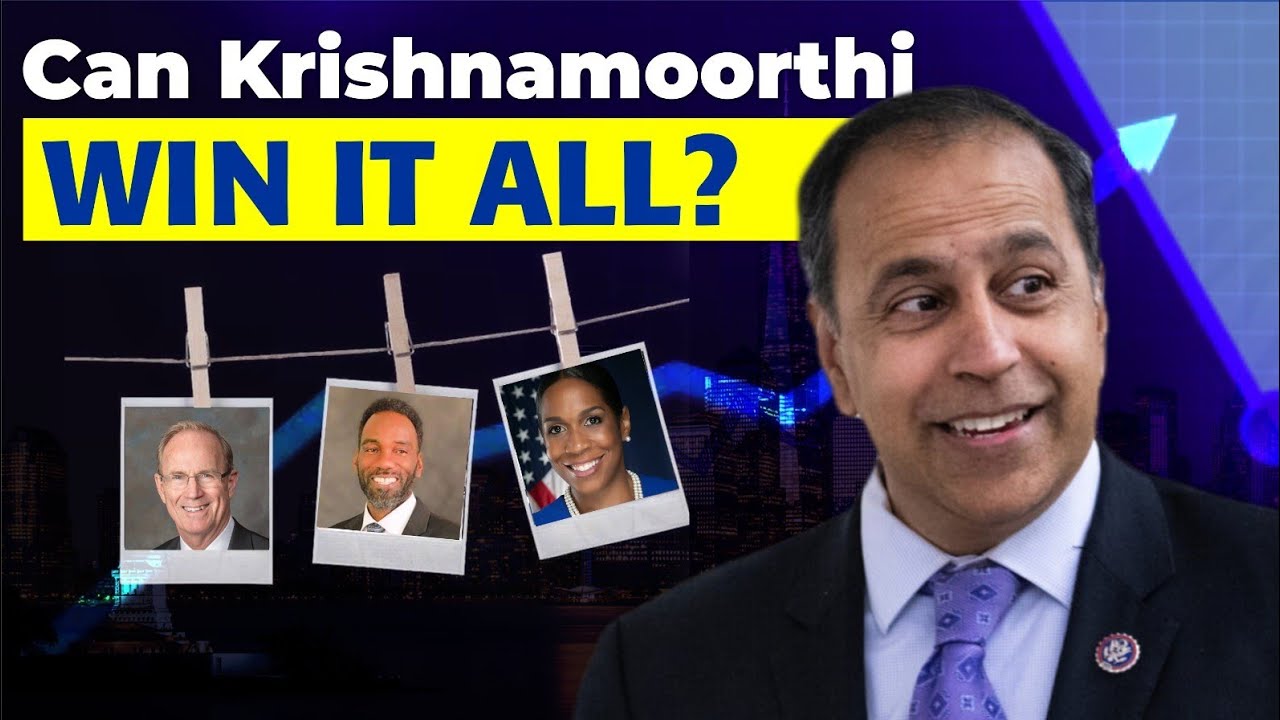Illinois Senate Polls Bombshell | Raja Krishnamoorthi Leads Big In Primary Race