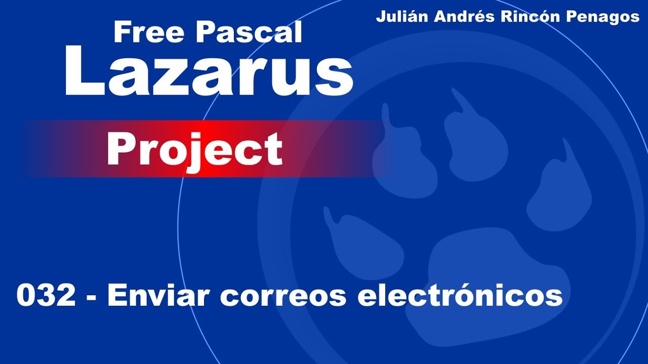 032 - Lazarus Free Pascal- Enviar Correos Eletrónicos