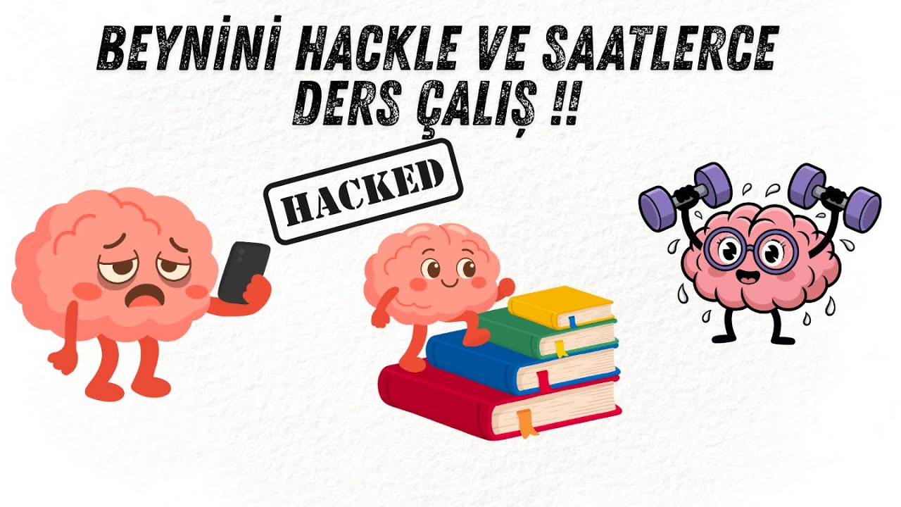 Beynini hackle ve saatlerce ders çalış !!