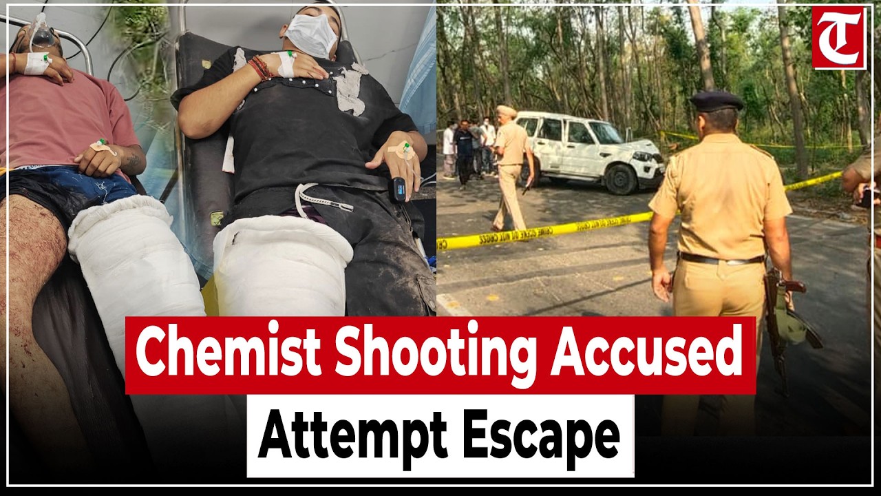Chandigarh chemist shop murder: 2 accused injured in encounter with police