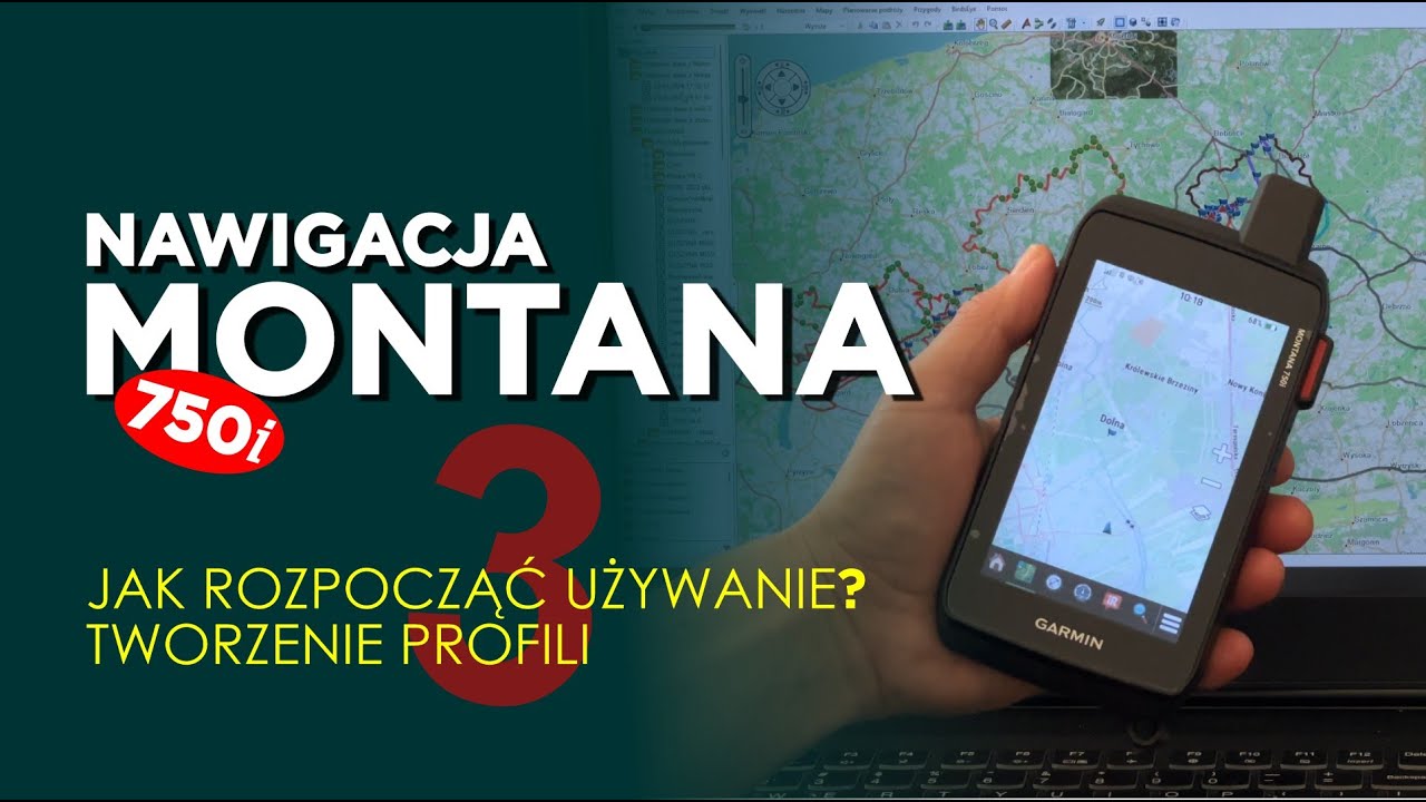 MONTANA 750i - jak zacząć, przygotowanie profili jazdy