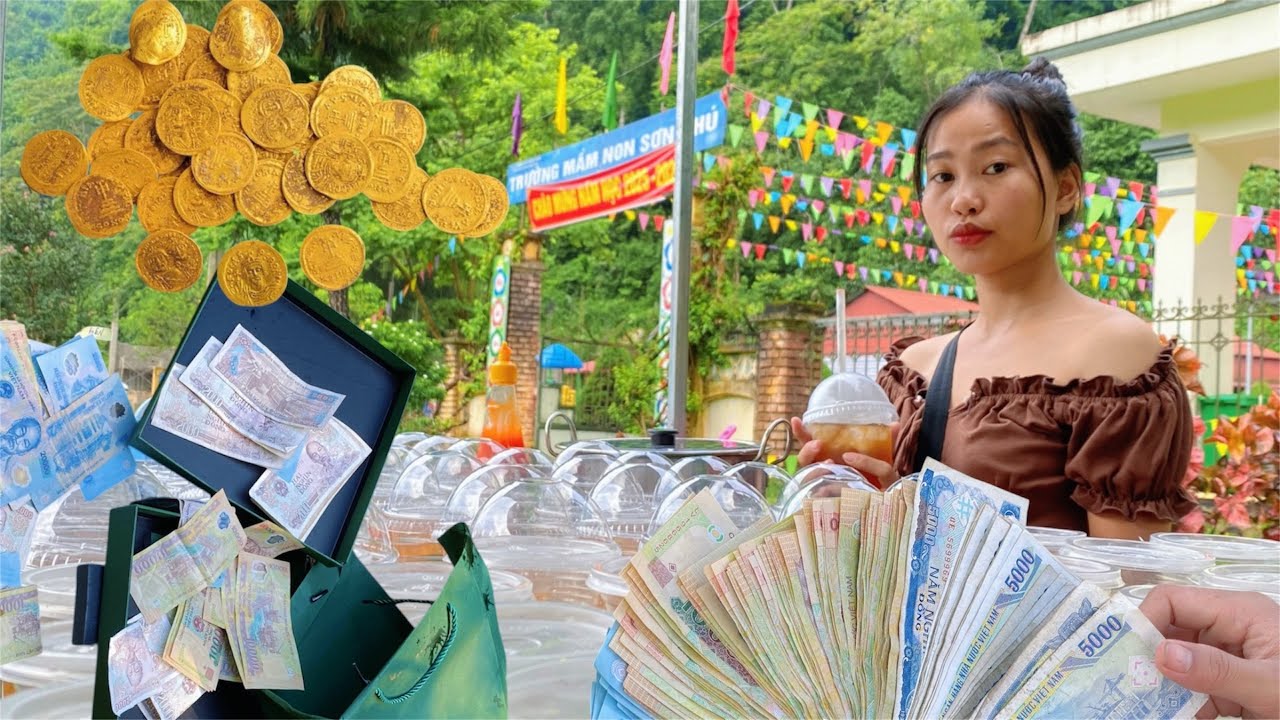 30-Day Scrap Collecting Journey: Poor Girl Discovers a Huge Treasure and Becomes a Billionaire