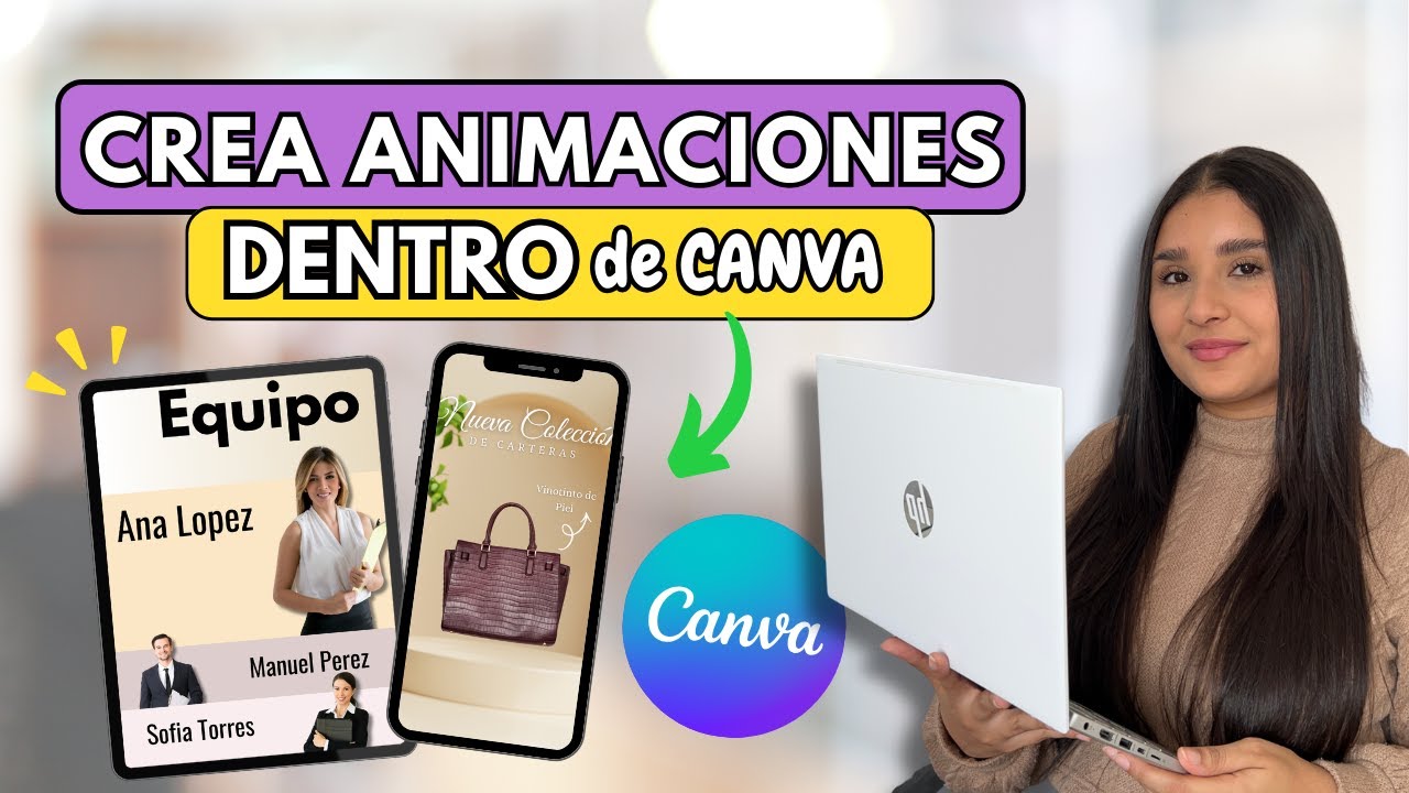 Como crear una Animacion en CANVA Tutorial PASO A PASO
