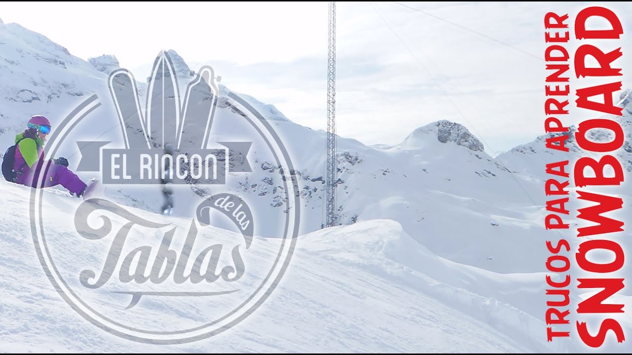 Trucos para aprender Snowboard