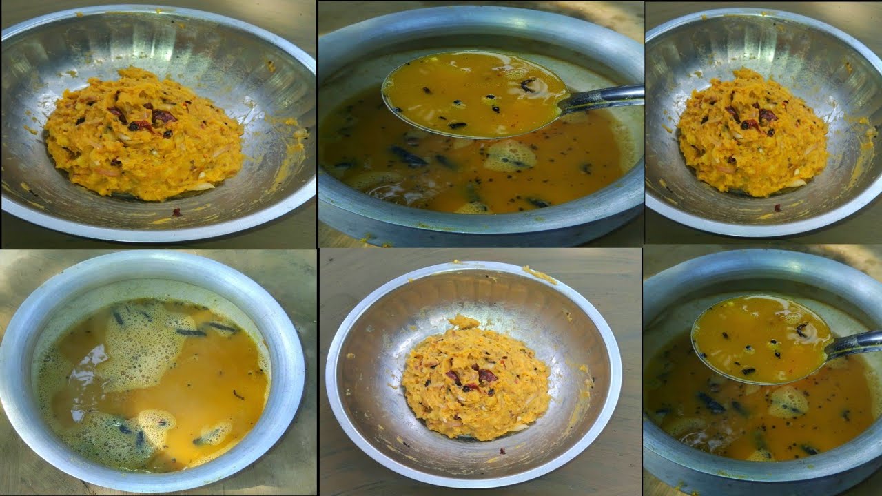 Bangladeshi village-style lentils and mashed potatoes....