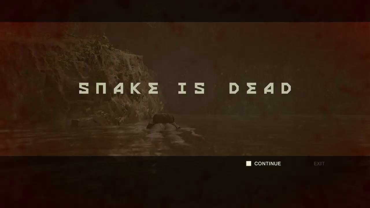 画質悪いネタバレありMETAL GEAR SOLID Δ: SNAKE EATER