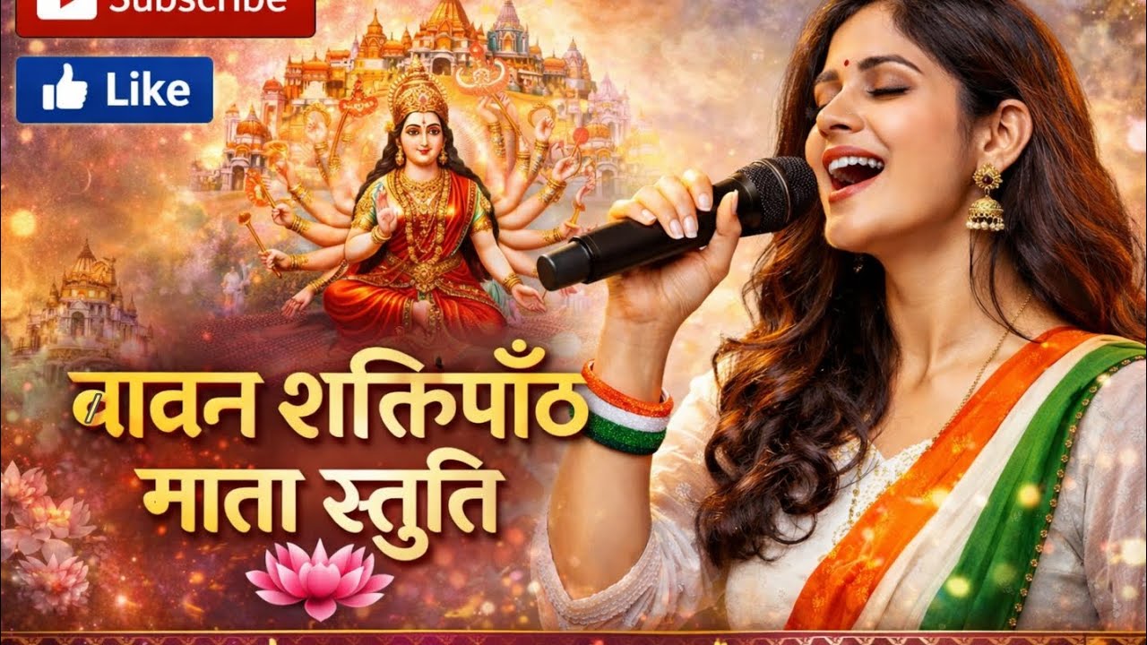 बावन शक्तिपीठ माता स्तुति 🌺 | 52 Shakti Peeth Devi Stuti | Powerful Devi Bhajan | Like 👍 Subscribe 🙏
