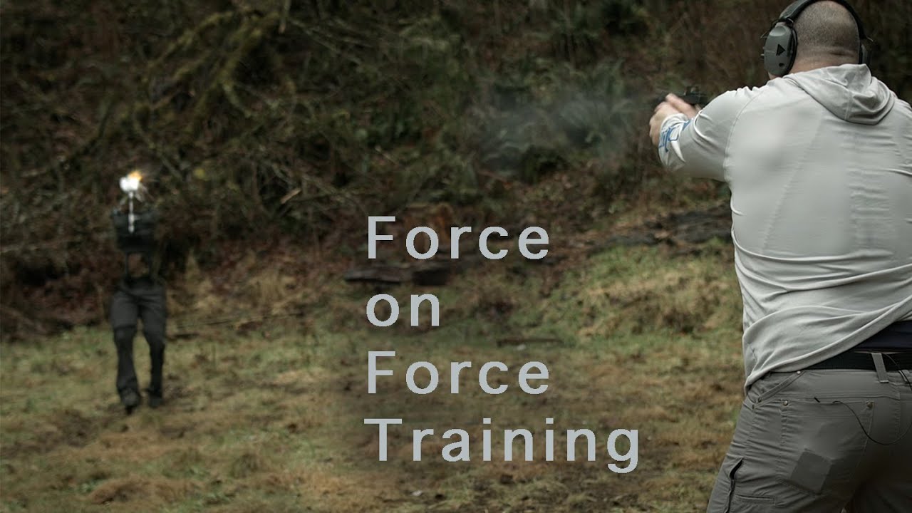 Force on Force Training with buddy (SIRT) or Bipedal Motion Targets (live fire)