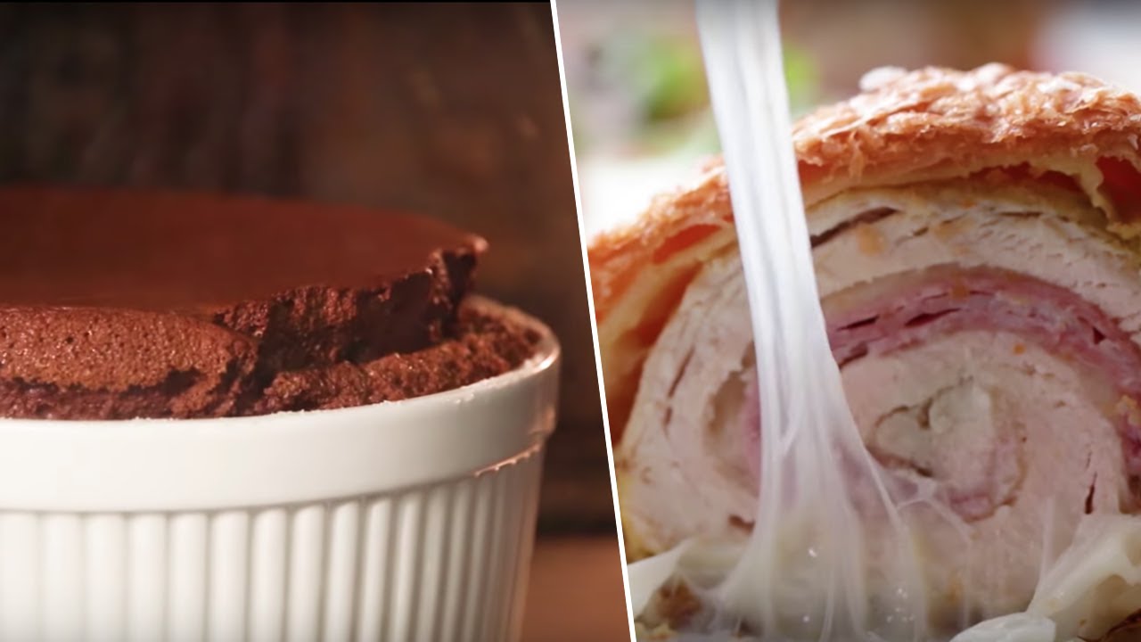 BEST OF ALIX (Giant Chocolate Souffle, Chicken Cordon Bleu, Cheesy Taquitos) Buzzfeed Test #174