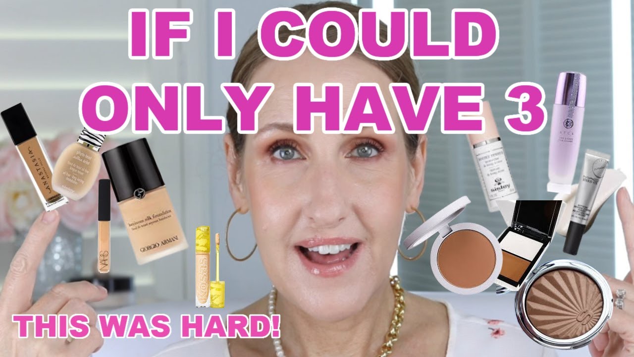 IF I COULD ONLY HAVE 3 FAVORITE MAKEUP EVERY CATEGORY
