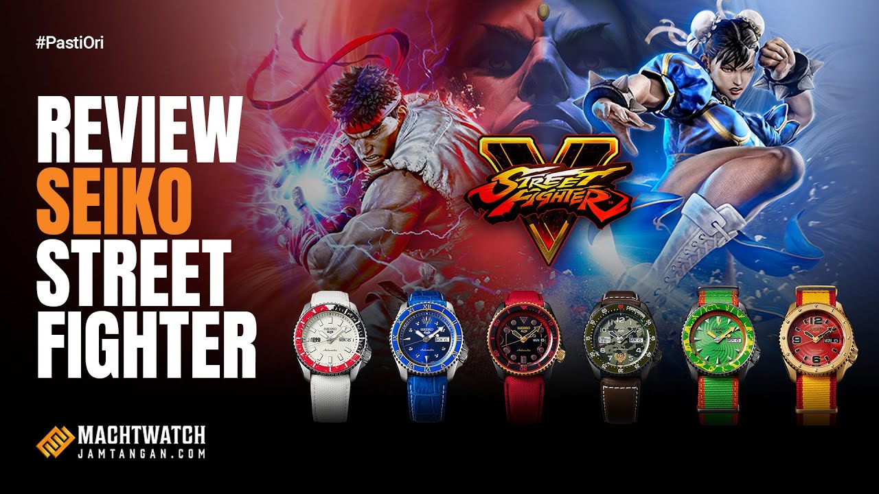 REVIEW SEIKO STREET FIGHTER LIMITED EDITION
