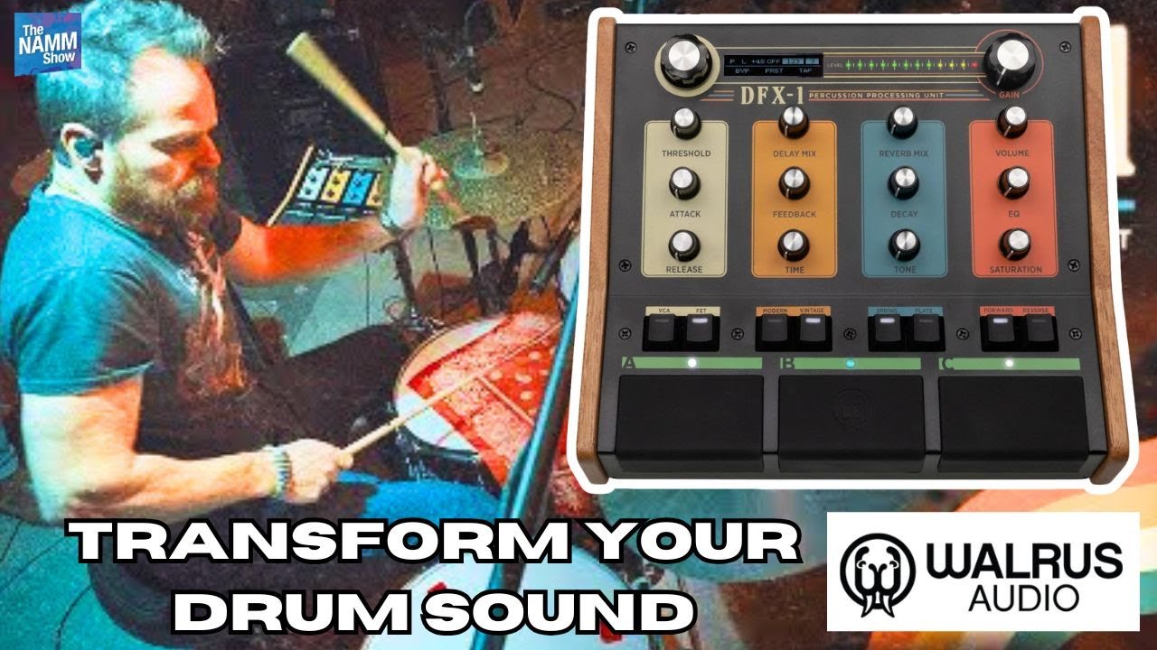 Transform Your Drums With Walrus Audio DFX-1