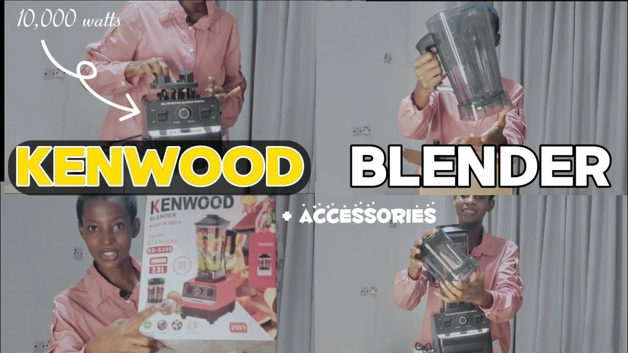 KENWOOD BLENDER! How to use kenwood blender | My REVIEW & TEST of multifunction blender robots #seo
