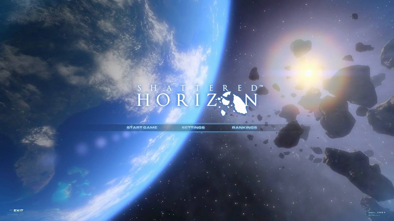Shattered Horizon Main Menu